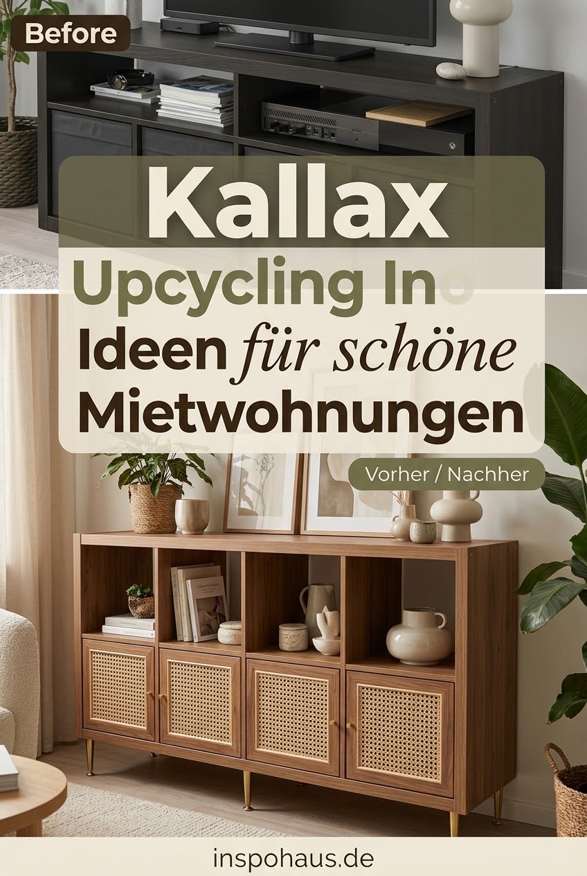 Kallax Upcycling Ideen für schöne Mietwohnungen