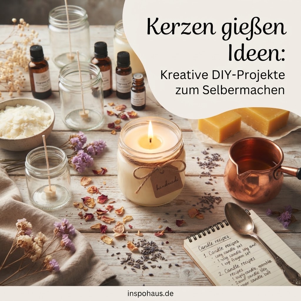 Kerzen gießen Ideen: Kreative DIY-Projekte zum Selbermachen