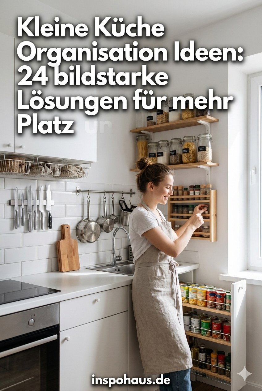 Kleine Küche Organisation Ideen: 24 bildstarke Lösungen für mehr Platz und Ruhe