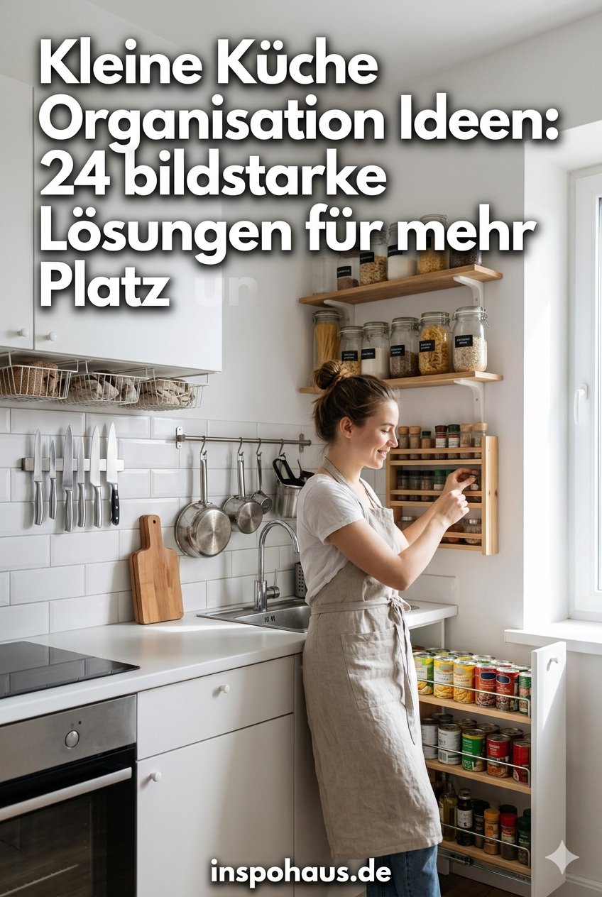 Kleine Küche Organisation Ideen: 24 bildstarke Lösungen für mehr Platz und Ruhe