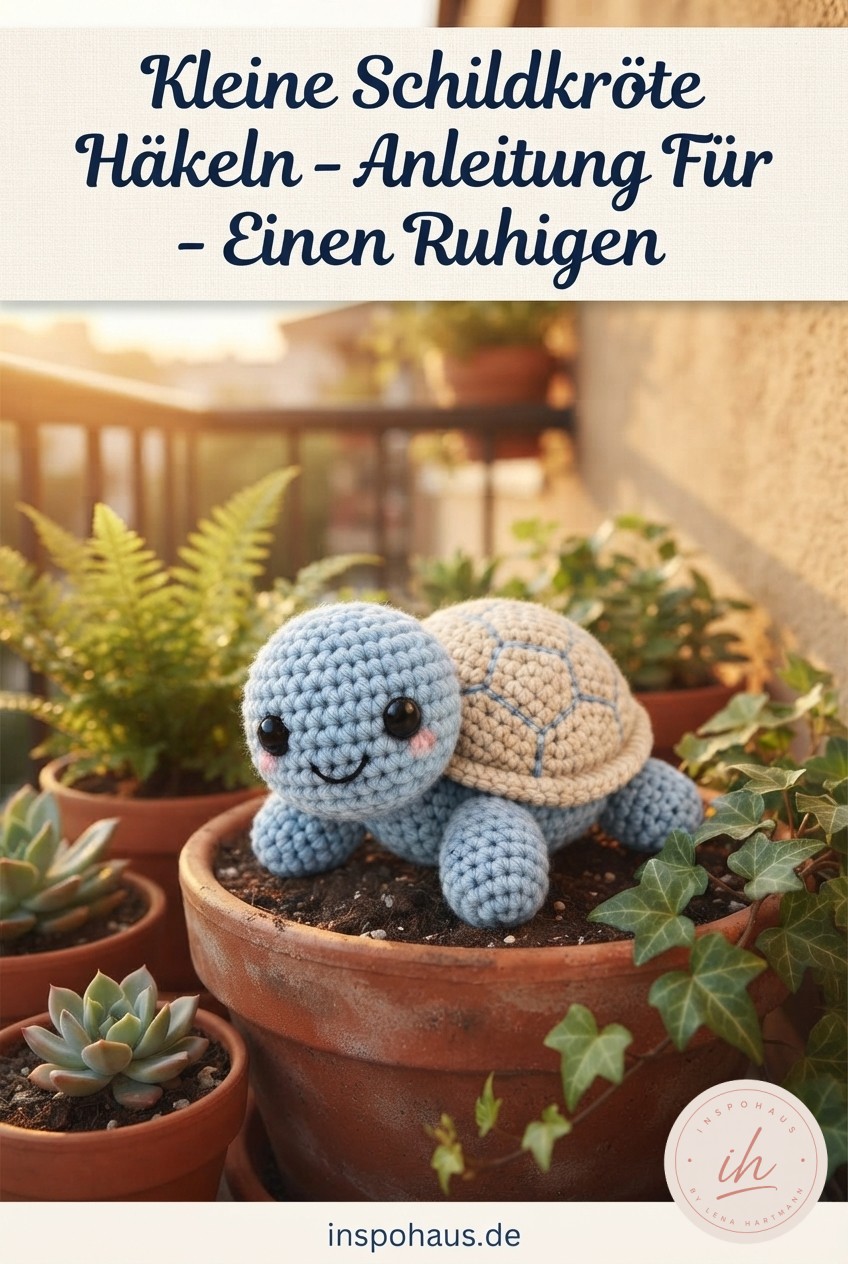 Kleine Schildkröte Häkeln - Anleitung Für Einen Ruhigen