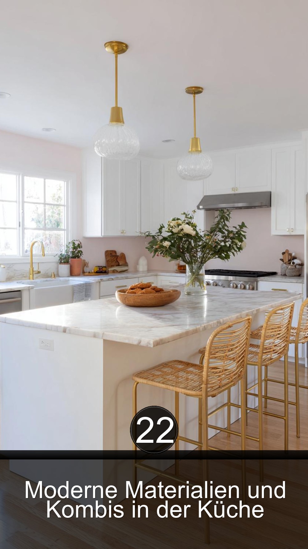 22 Moderne Materialien und Kombis in der Küche