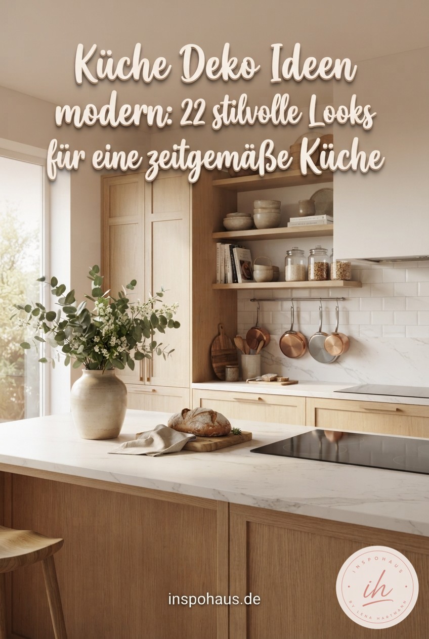 Küche Deko Ideen modern: 22 stilvolle Looks für eine zeitgemäße Küche
