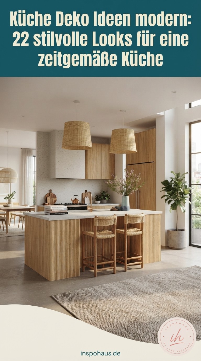 Küche Deko Ideen modern: 22 stilvolle Looks für eine zeitgemäße Küche