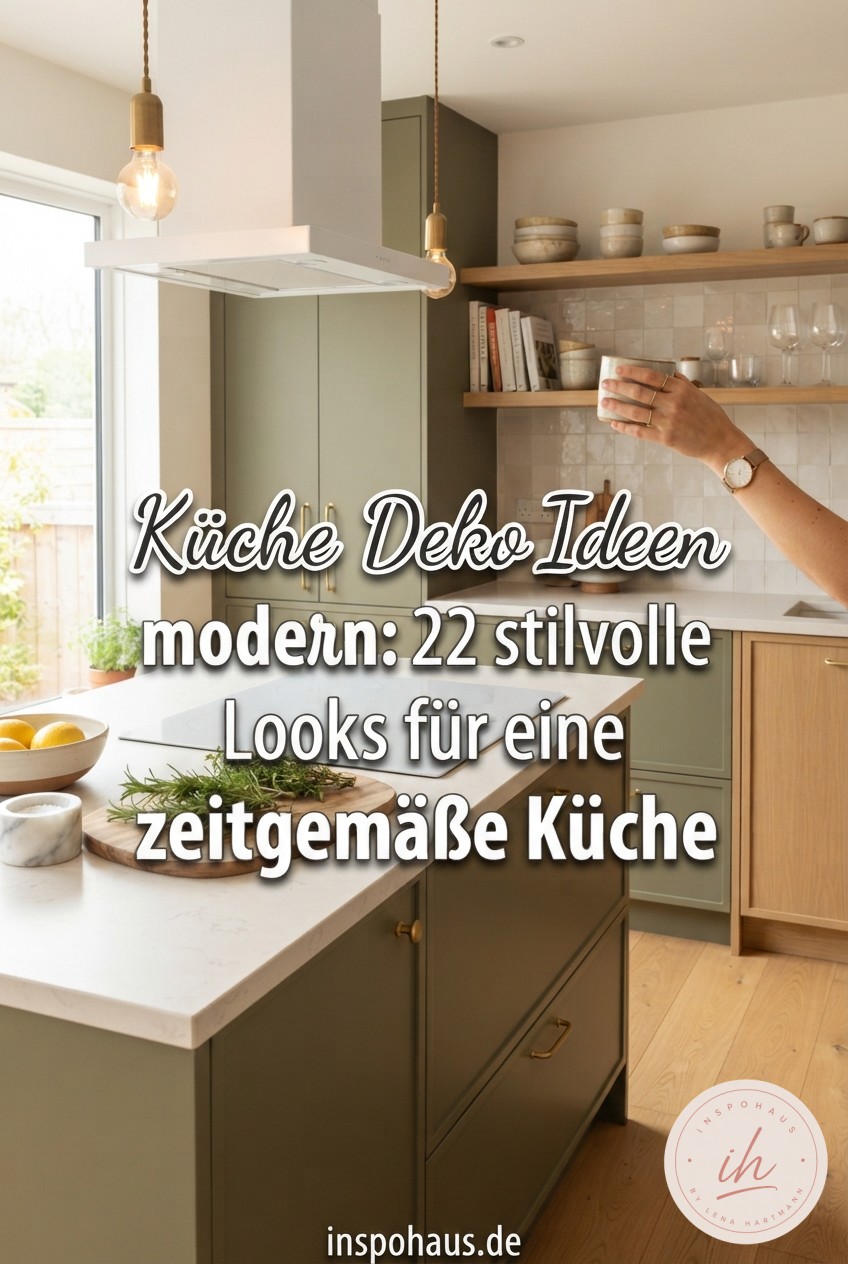 Küche Deko Ideen modern: 22 stilvolle Looks für eine zeitgemäße Küche