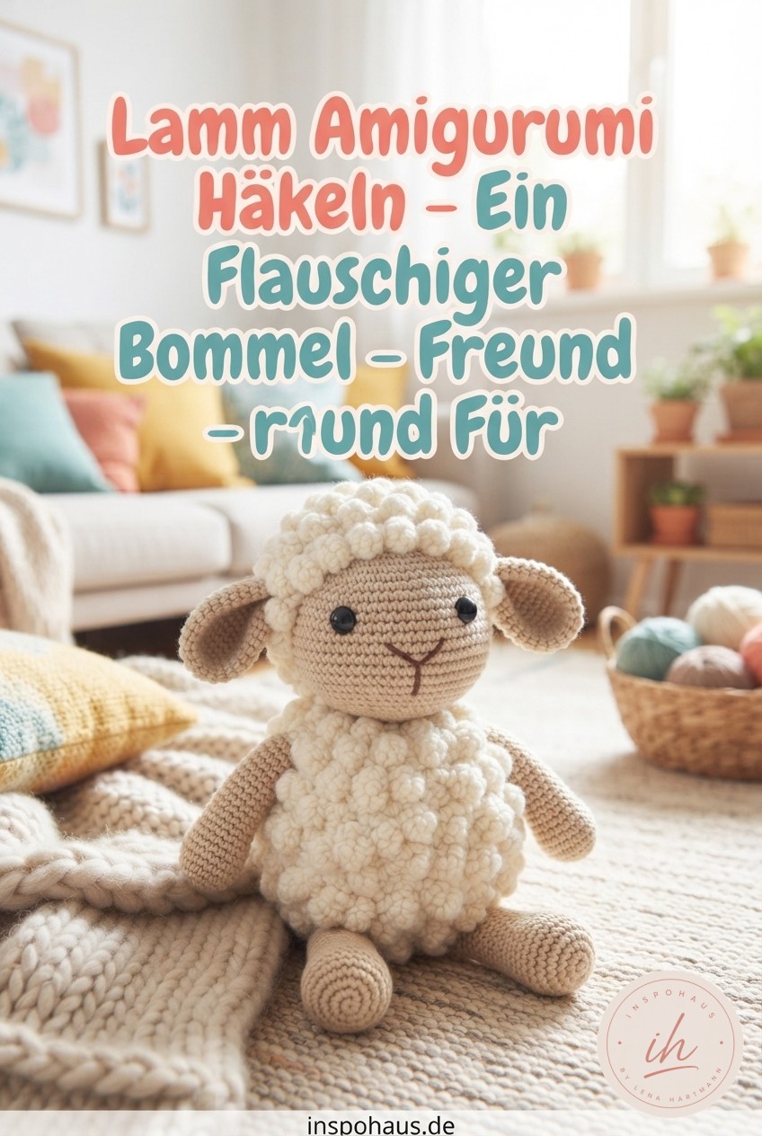 Lamm Amigurumi Häkeln - Ein Flauschiger Bommel - Freund Für