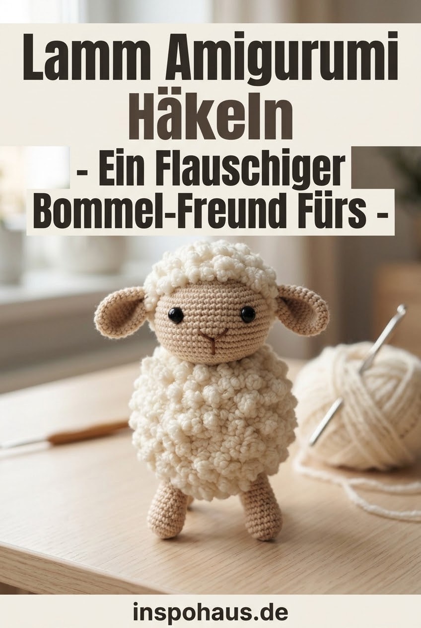 Lamm Amigurumi Häkeln - Ein Flauschiger Bommel - Freund Für