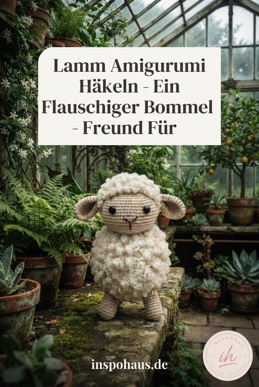 Lamm Amigurumi Häkeln - Ein Flauschiger Bommel - Freund Für