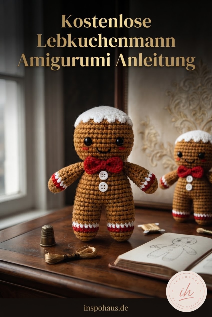 Kostenlose Lebkuchenmann Amigurumi Anleitung