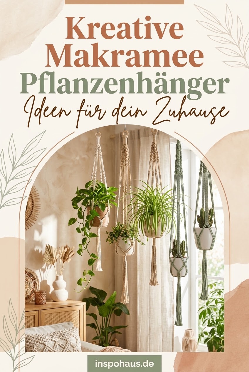 Kreative Makramee Pflanzenhänger Ideen für dein Zuhause