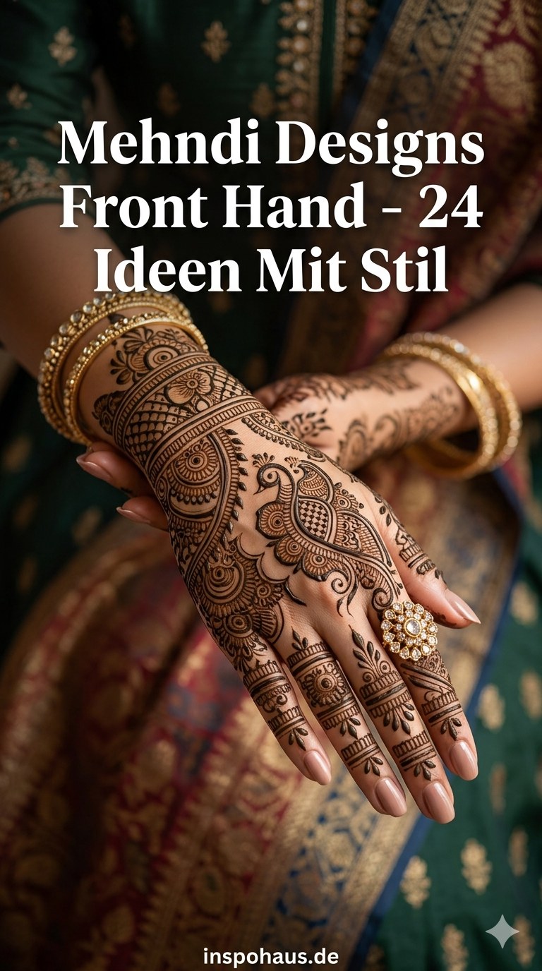Mehndi Designs Front Hand - 24 Ideen Mit Stil