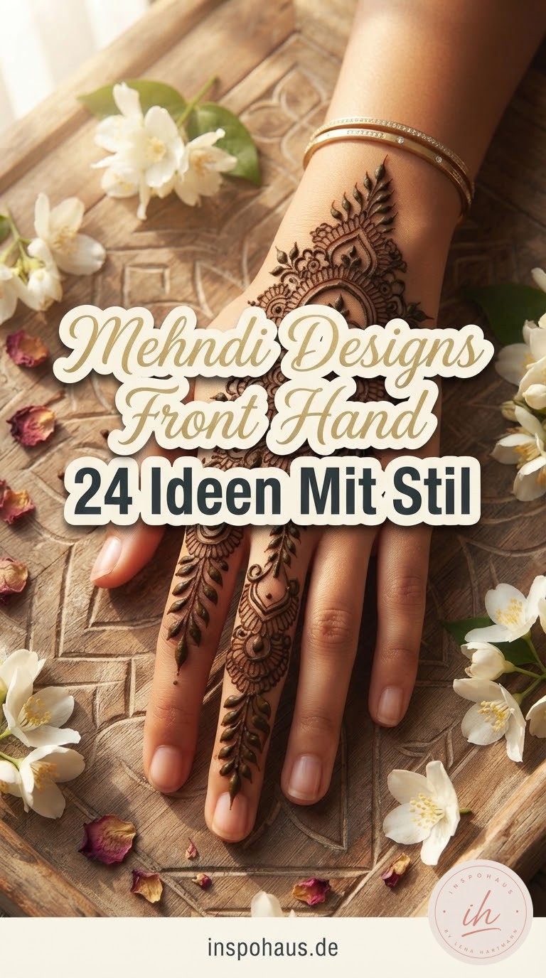 Mehndi Designs Front Hand - 24 Ideen Mit Stil