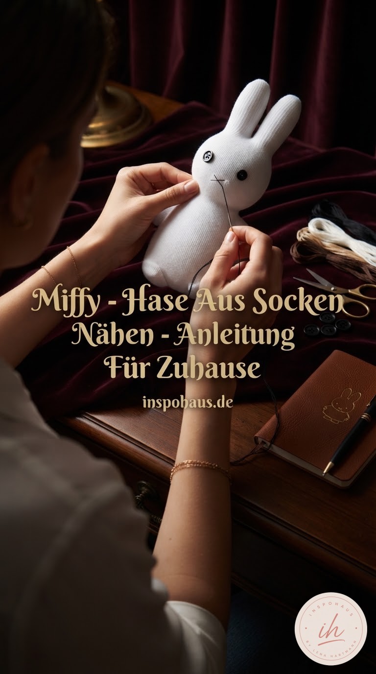 Miffy - Hase Aus Socken Nähen - Anleitung Für Zuhause