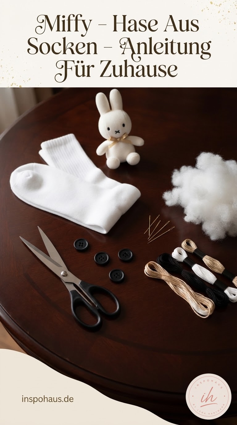 Miffy - Hase Aus Socken Nähen - Anleitung Für Zuhause