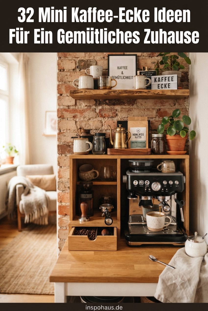 32 Mini Kaffee-Ecke Ideen Für Ein Gemütliches Zuhause