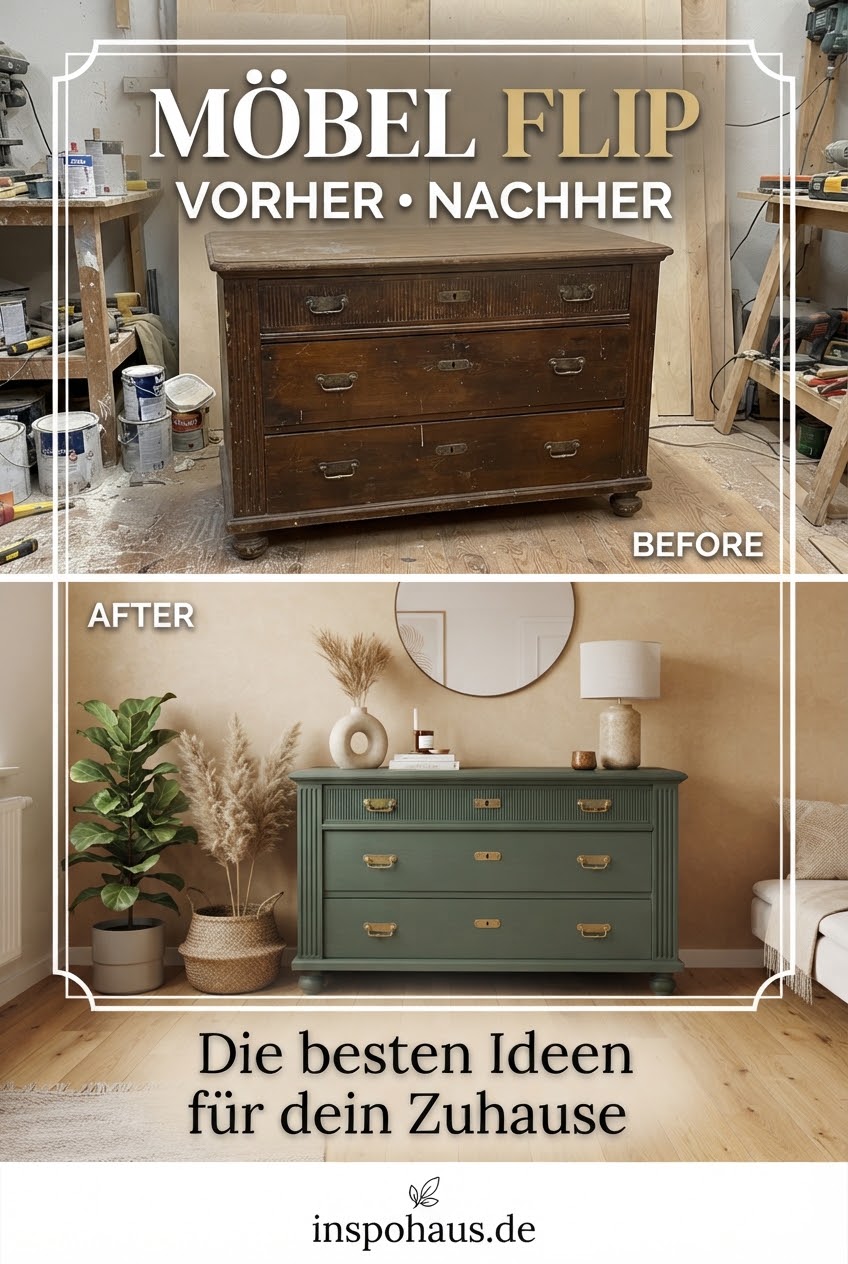 Möbel Flip Vorher Nachher: Die besten Ideen für dein Zuhause