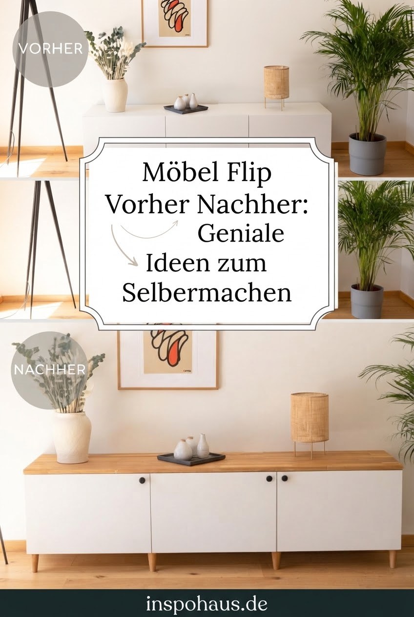Möbel Flip Vorher Nachher: Geniale Ideen zum Selbermachen
