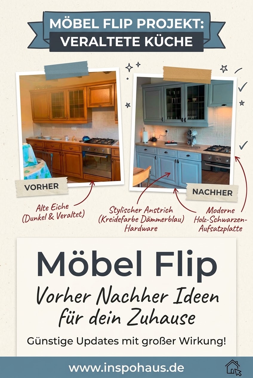 Möbel Flip Vorher Nachher Ideen für dein Zuhause