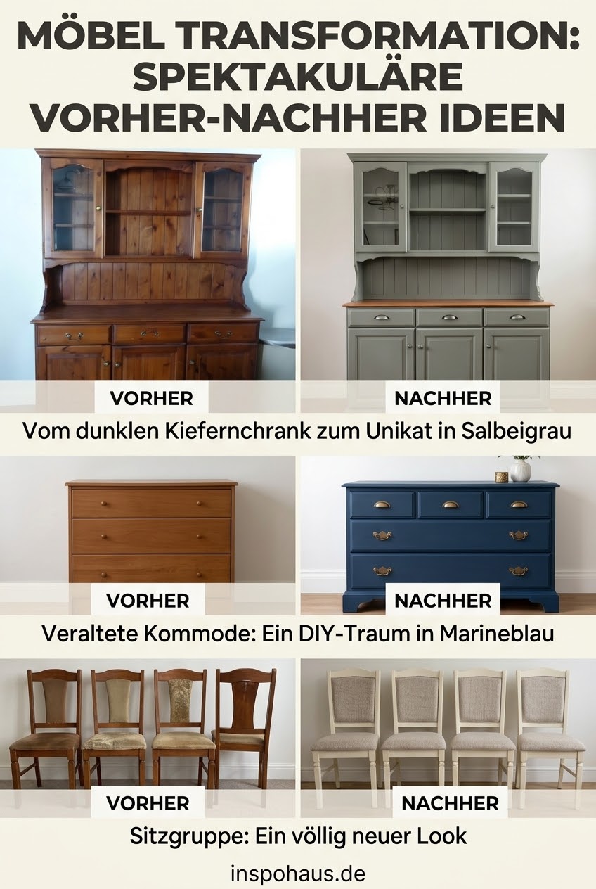 Möbel Transformation: Spektakuläre Vorher-Nachher Ideen