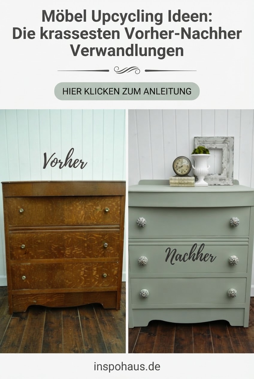 Möbel Upcycling Ideen: Die krassesten Vorher-Nachher Verwandlungen