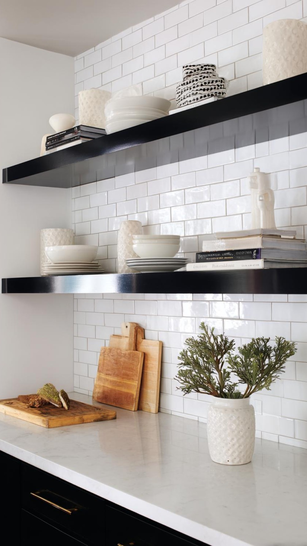 11 kreative Ideen für offene Küchenregale