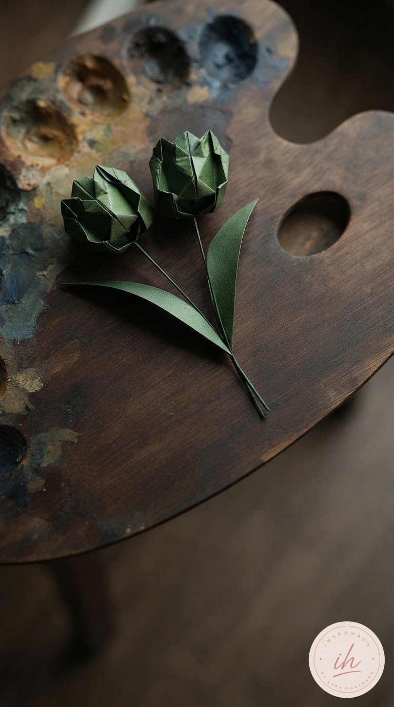 Origami Blumen selber machen