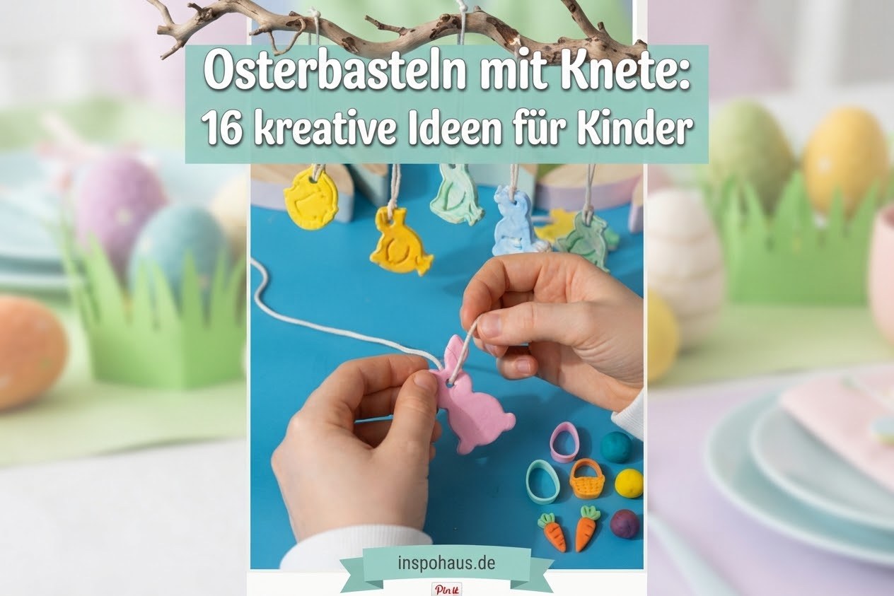 Osterbasteln mit Knete: 16 kreative Ideen für Kinder