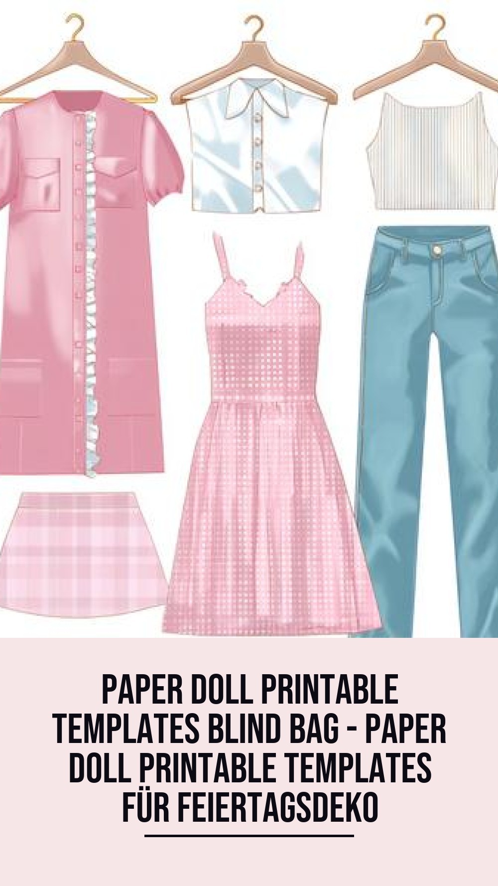paper doll printable templates blind bag - Paper Doll Printable Templates für Feiertagsdeko
