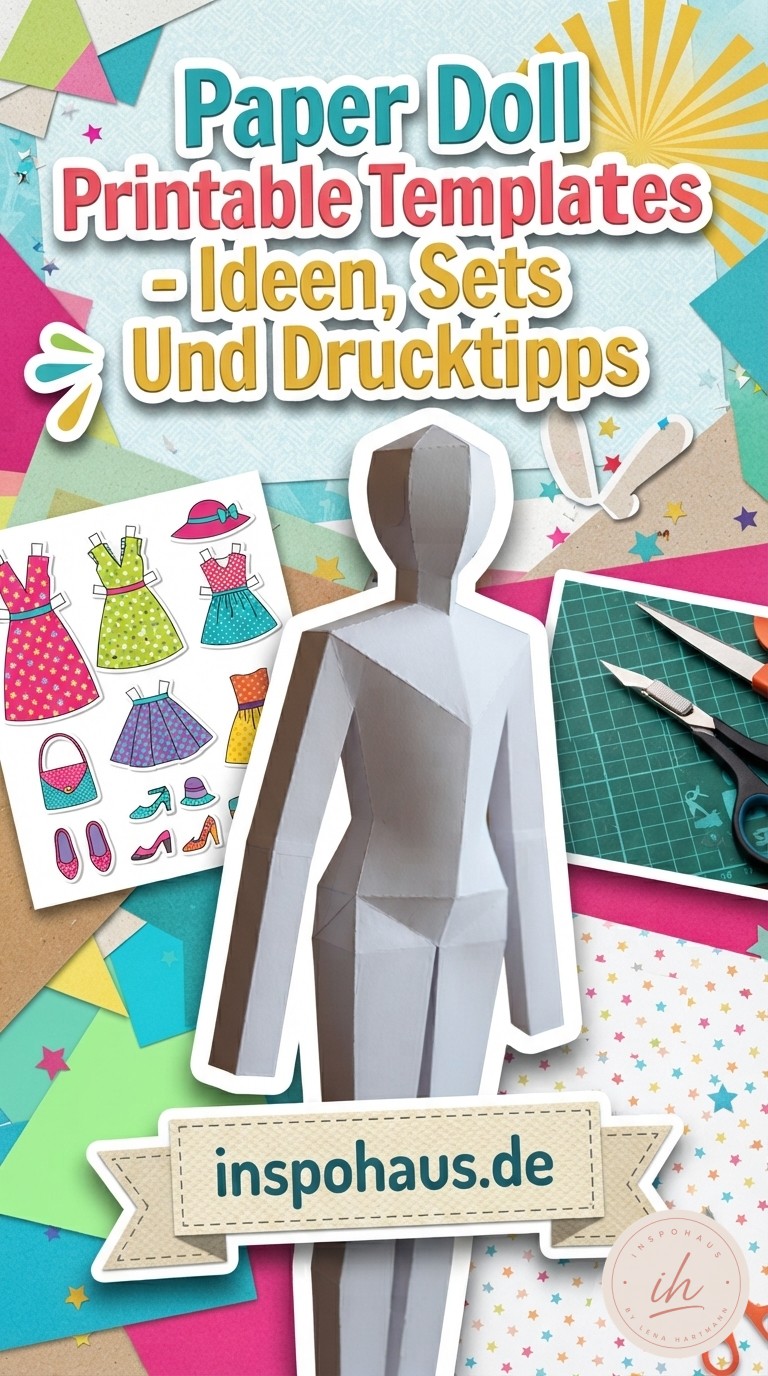 Paper Doll Printable Templates - Ideen, Sets Und Drucktipps