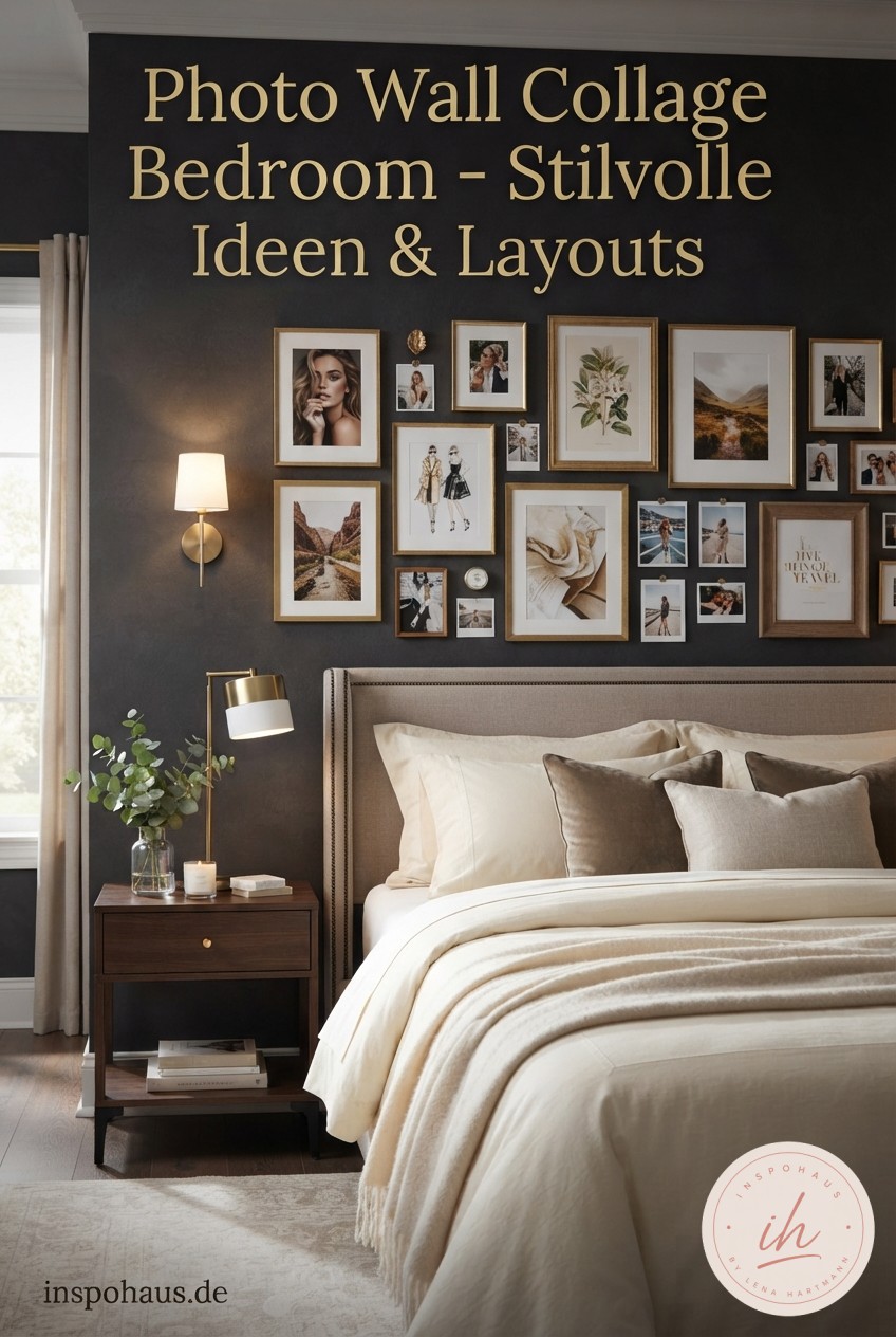 Photo Wall Collage Bedroom - Stilvolle Ideen & Layouts