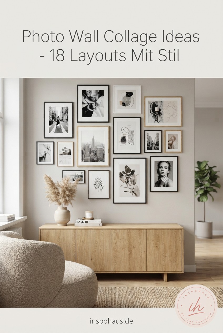 Photo Wall Collage Ideas - 18 Layouts Mit Stil