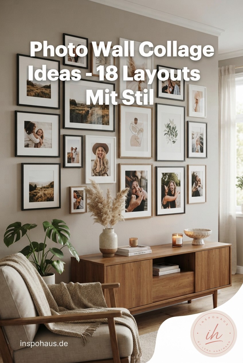 Photo Wall Collage Ideas - 18 Layouts Mit Stil