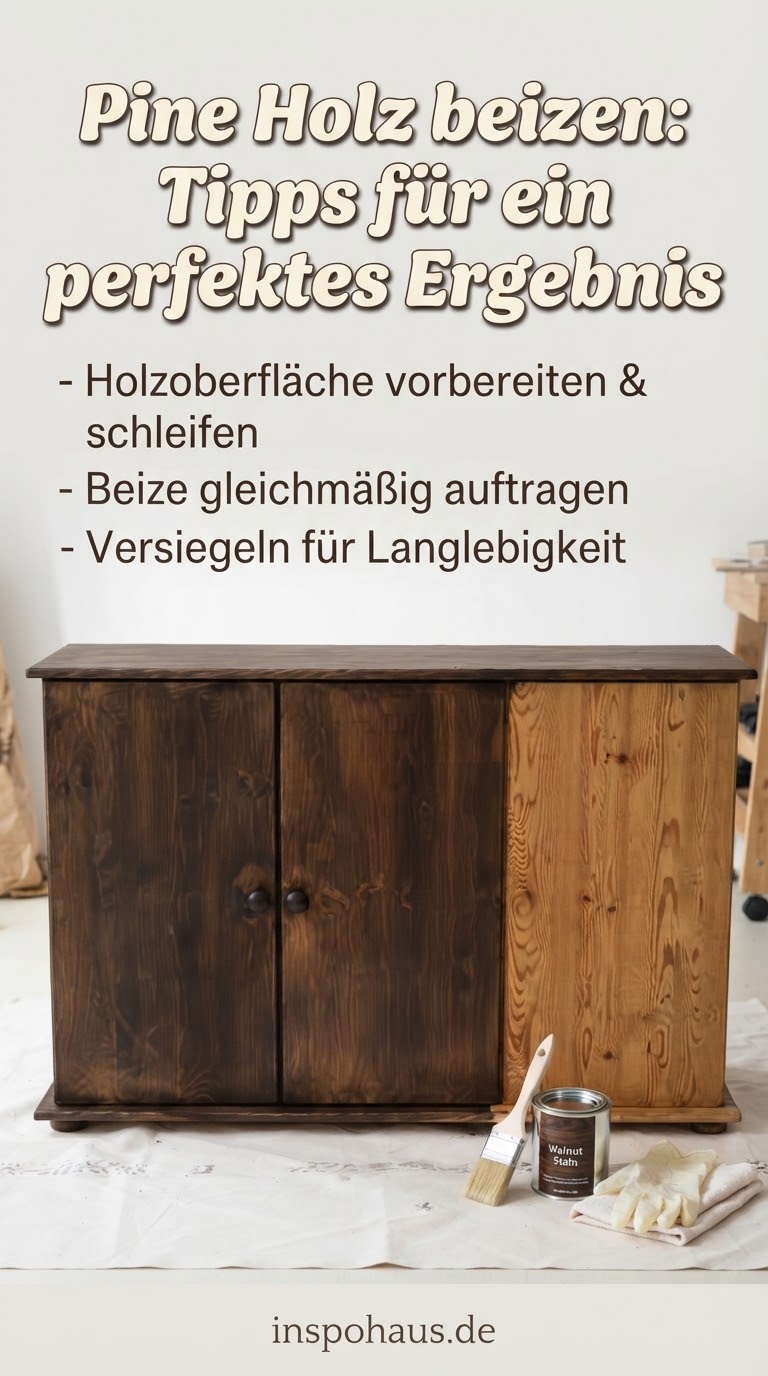Pine Holz beizen: Tipps für ein perfektes Ergebnis