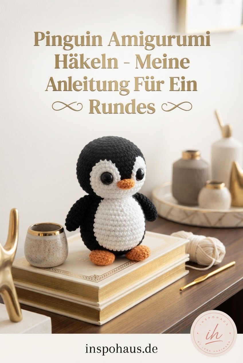 Pinguin Amigurumi Häkeln - Meine Anleitung Für Ein Rundes