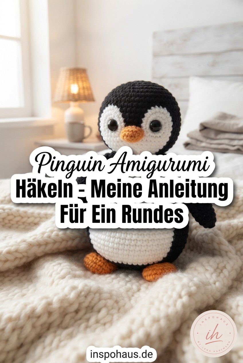 Pinguin Amigurumi Häkeln - Meine Anleitung Für Ein Rundes