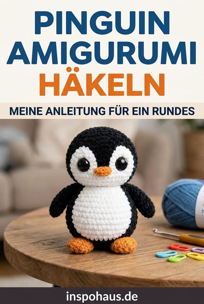 Pinguin Amigurumi Häkeln - Meine Anleitung Für Ein Rundes