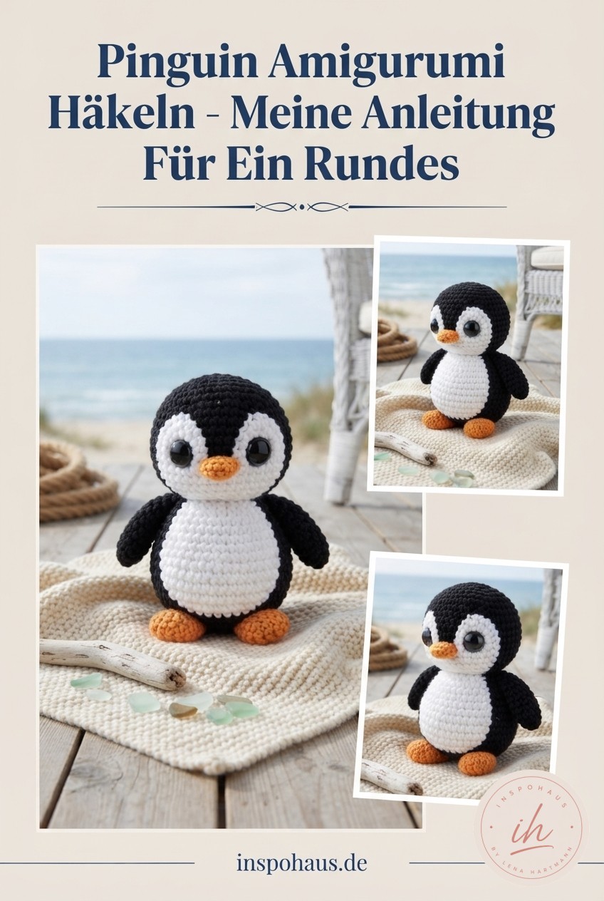 Pinguin Amigurumi Häkeln - Meine Anleitung Für Ein Rundes