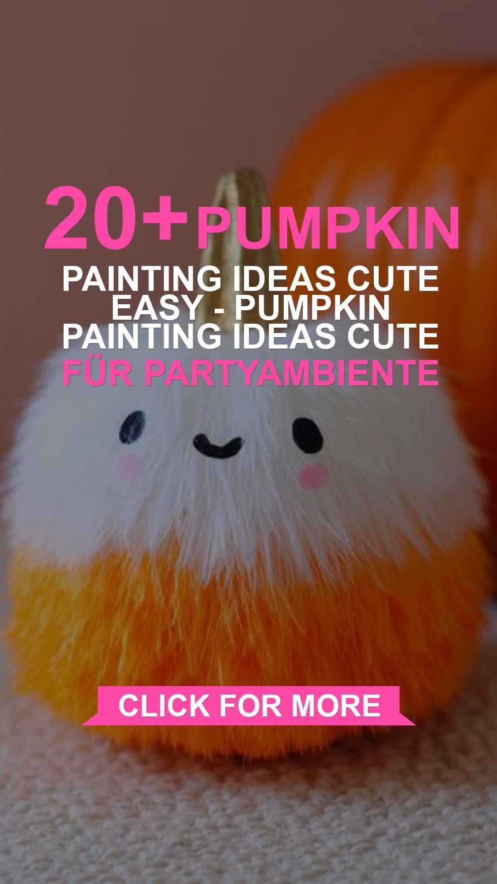 pumpkin painting ideas cute easy - Pumpkin Painting Ideas Cute für Partyambiente