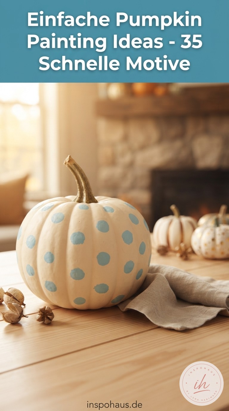 Einfache Pumpkin Painting Ideas - 35 Schnelle Motive