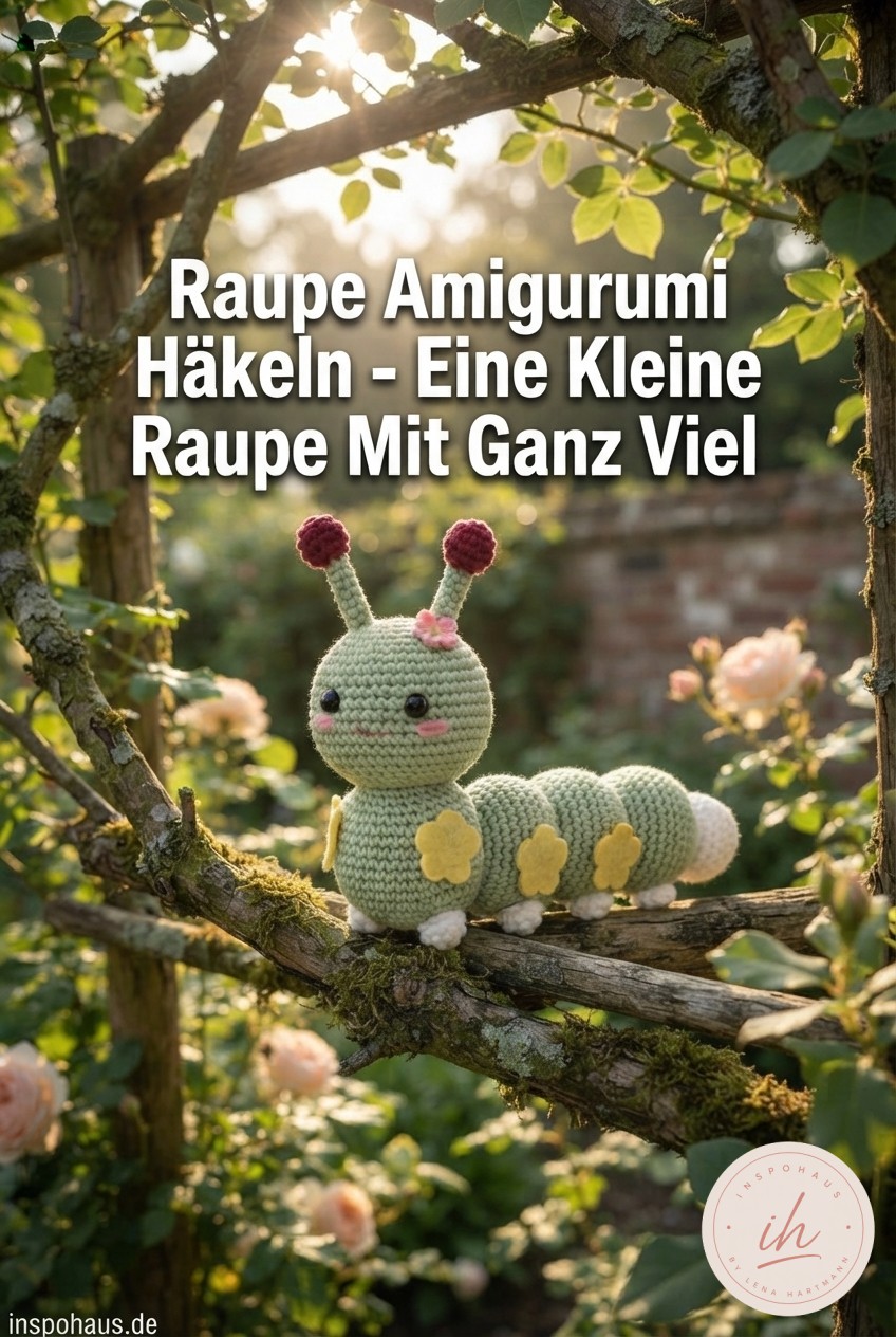 Raupe Amigurumi Häkeln - Eine Kleine Raupe Mit Ganz Viel