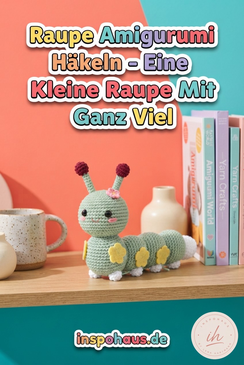 Raupe Amigurumi Häkeln - Eine Kleine Raupe Mit Ganz Viel