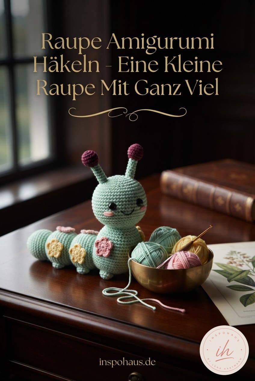 Raupe Amigurumi Häkeln - Eine Kleine Raupe Mit Ganz Viel