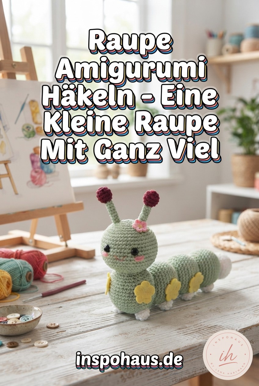 Raupe Amigurumi Häkeln - Eine Kleine Raupe Mit Ganz Viel