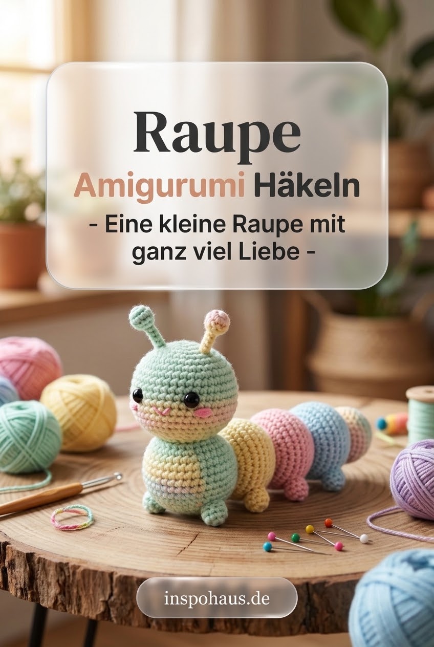 Raupe Amigurumi Häkeln - Eine Kleine Raupe Mit Ganz Viel