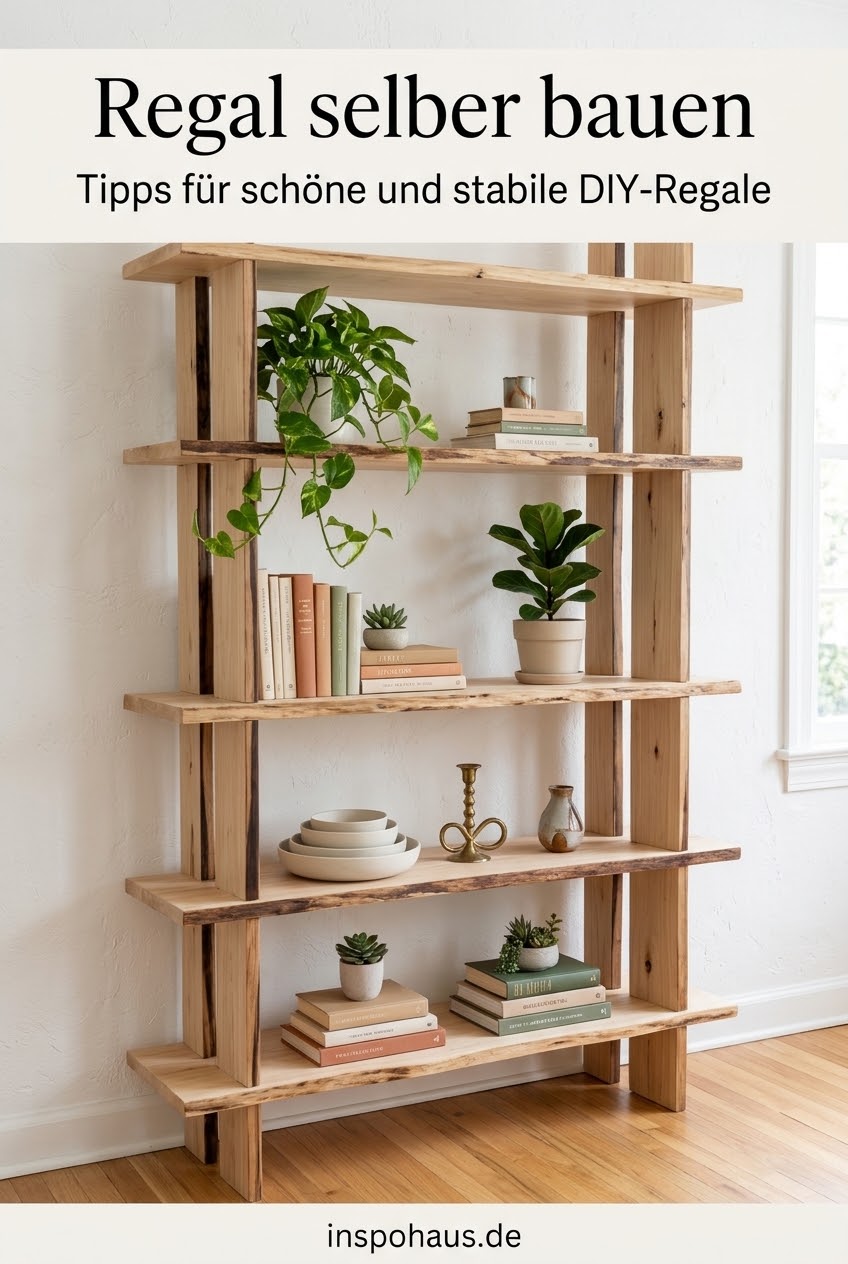 Regal selber bauen Tipps für schöne und stabile DIY-Regale