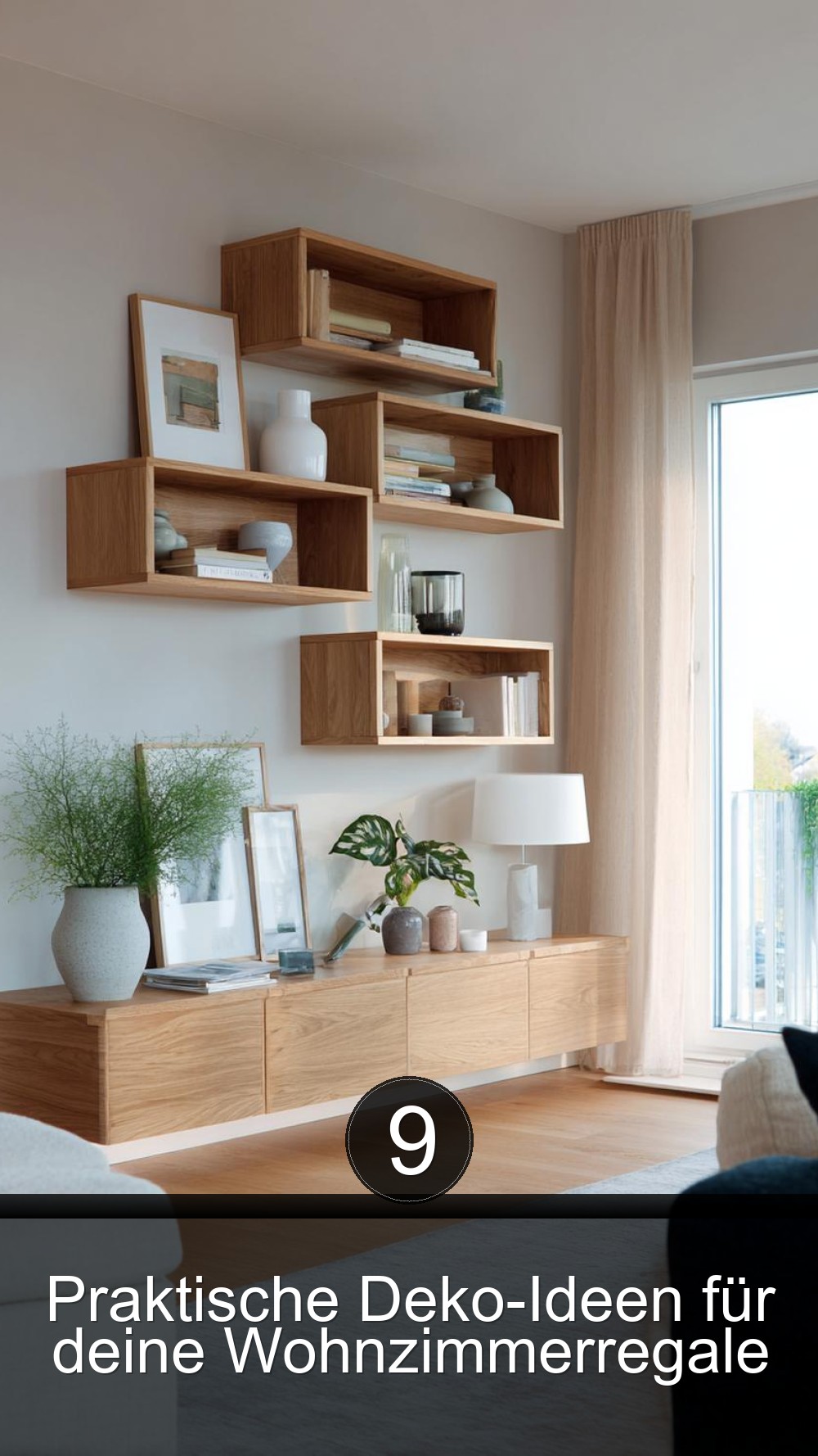 9 Praktische Deko-Ideen für deine Wohnzimmerregale