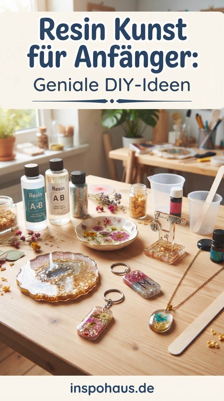 Resin Kunst für Anfänger: Geniale DIY-Ideen