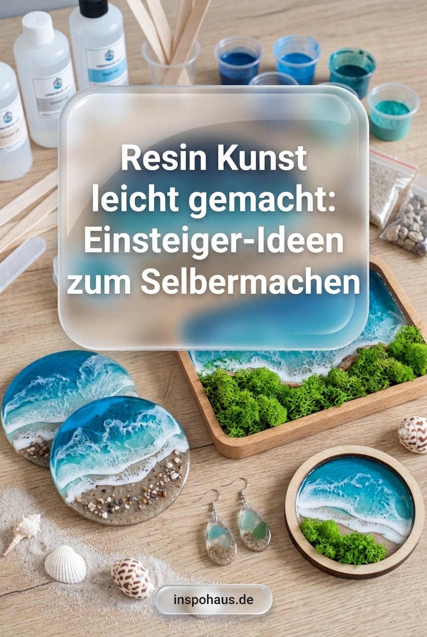 Resin Kunst leicht gemacht: Einsteiger-Ideen zum Selbermachen