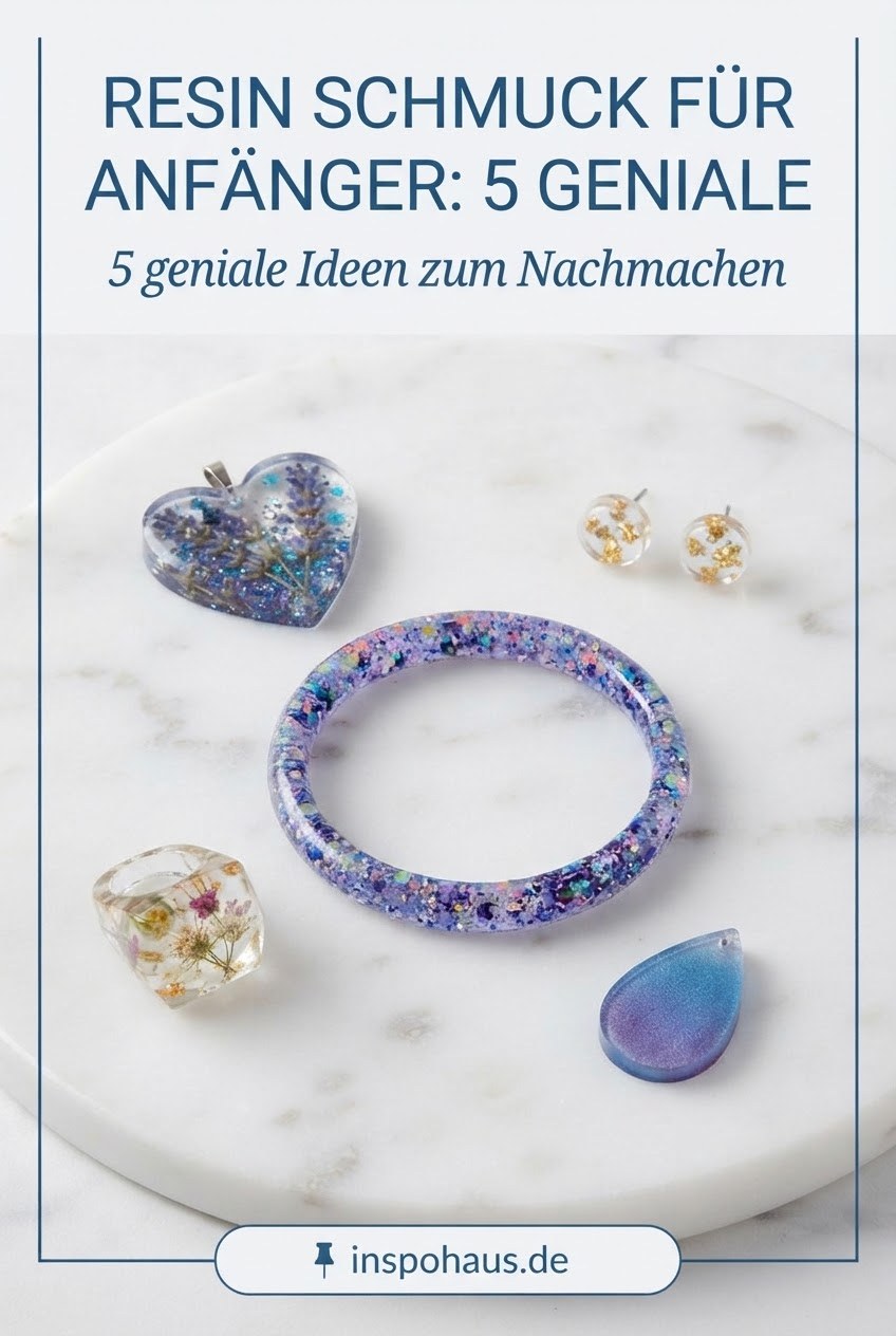 Resin Schmuck für Anfänger: 5 geniale Ideen zum Nachmachen