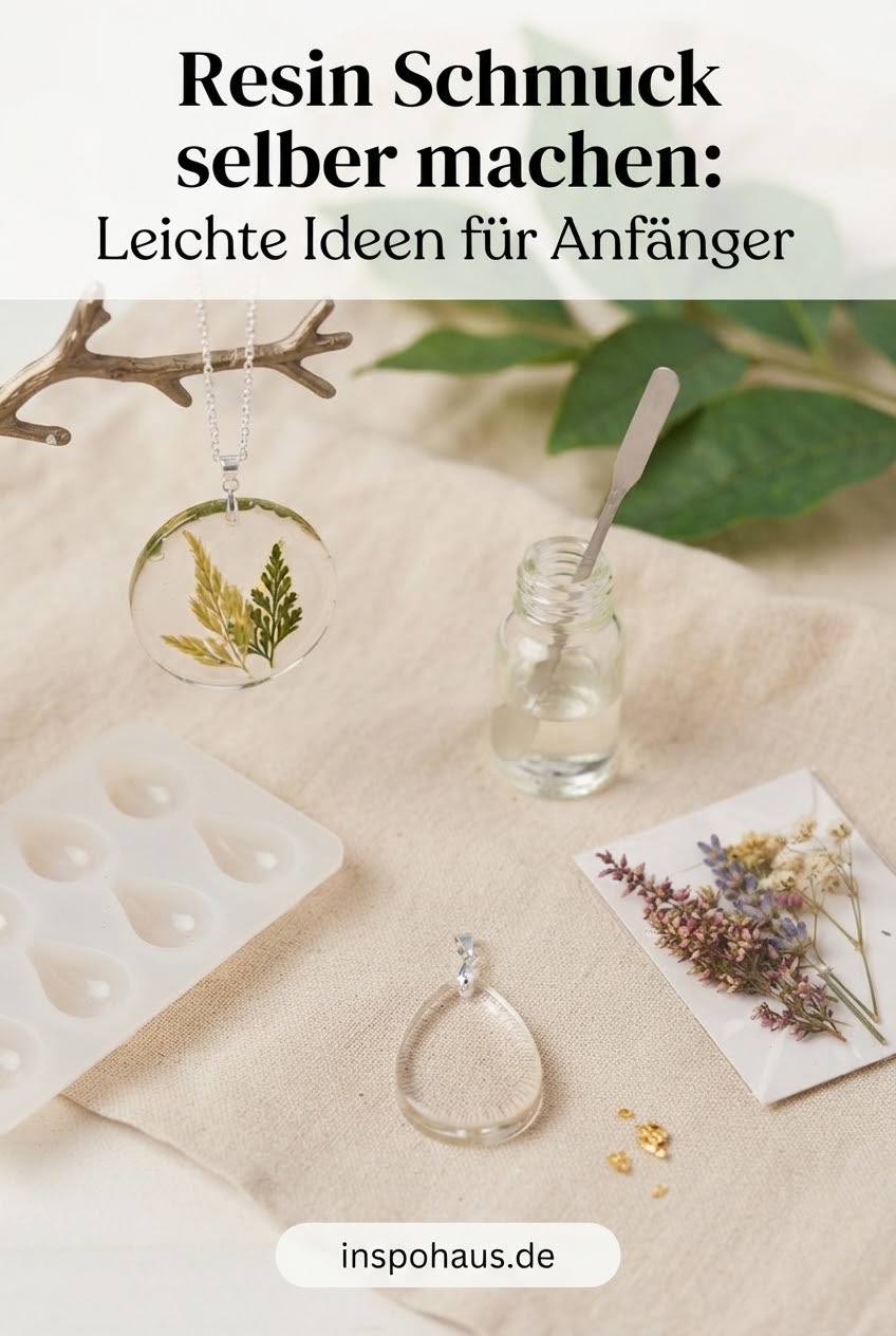 Resin Schmuck selber machen: Leichte Ideen für Anfänger